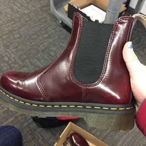 Doc Martens 2976 Vegan Cherry Red Chelsea Boot